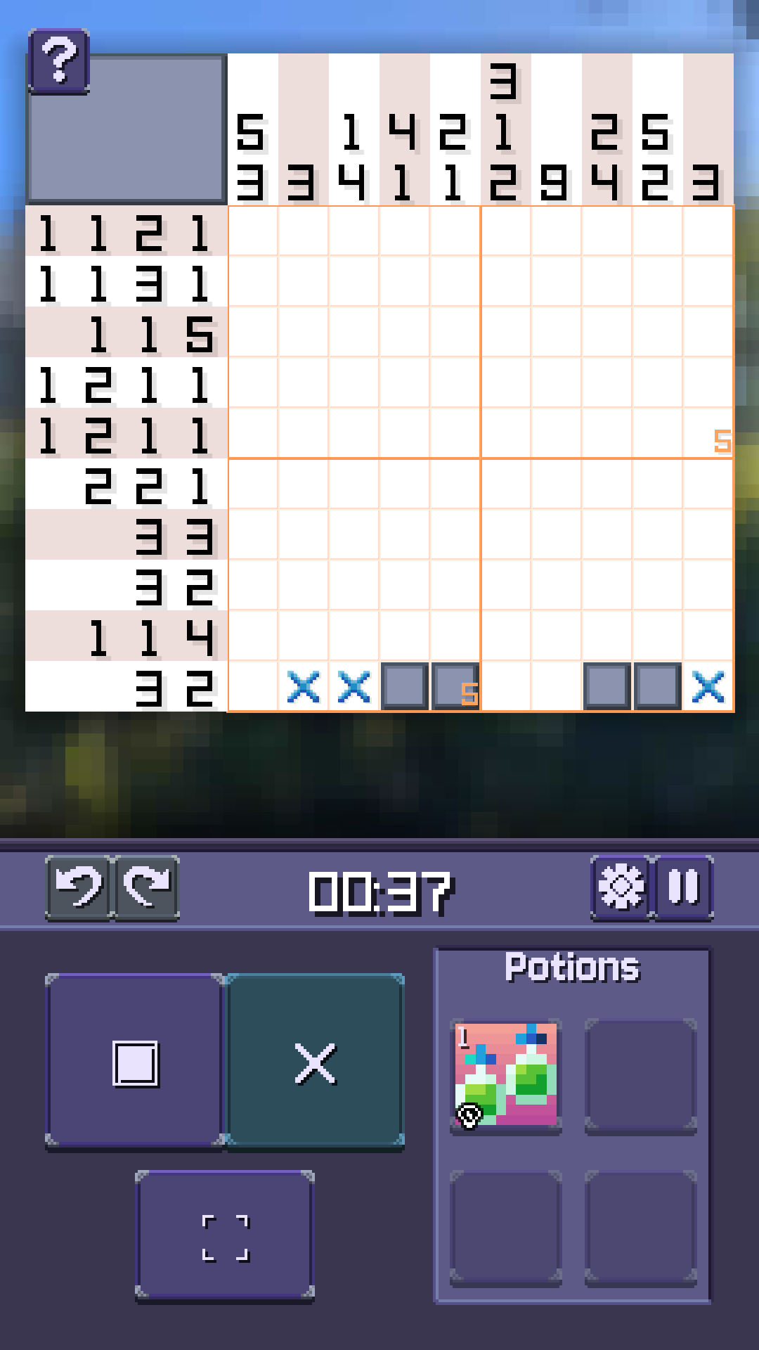 Solving a puzzle
