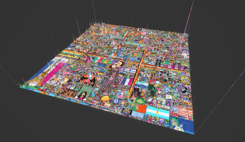 r/place in 3D